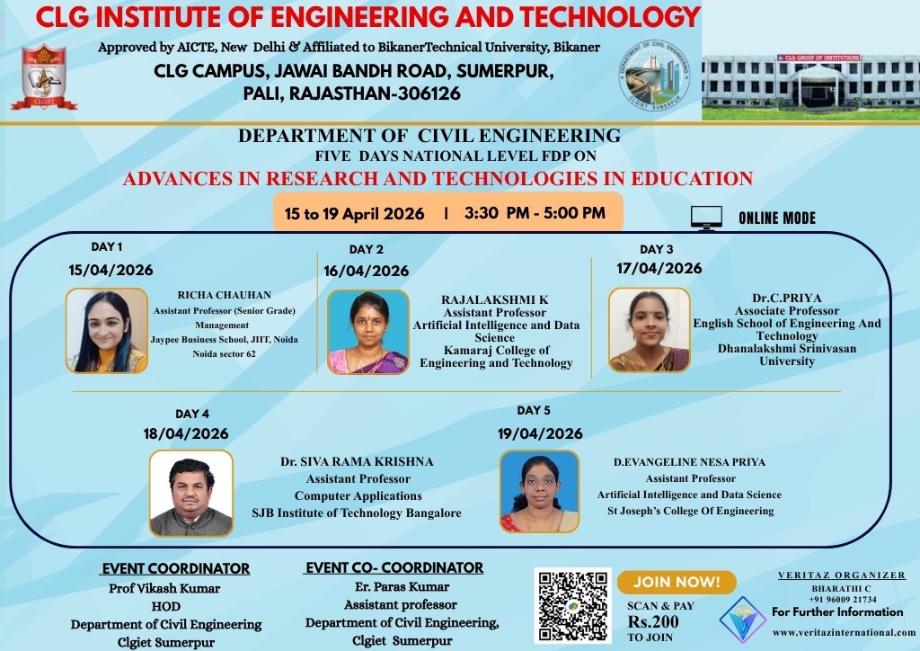 CLG Institute of Engineering And Technology 